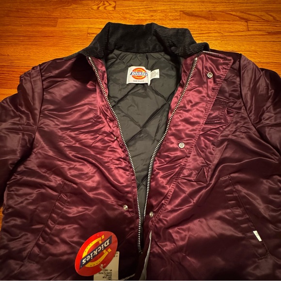 Vintage 90’s Dickies reflective maroon jacket - Picture 3 of 8